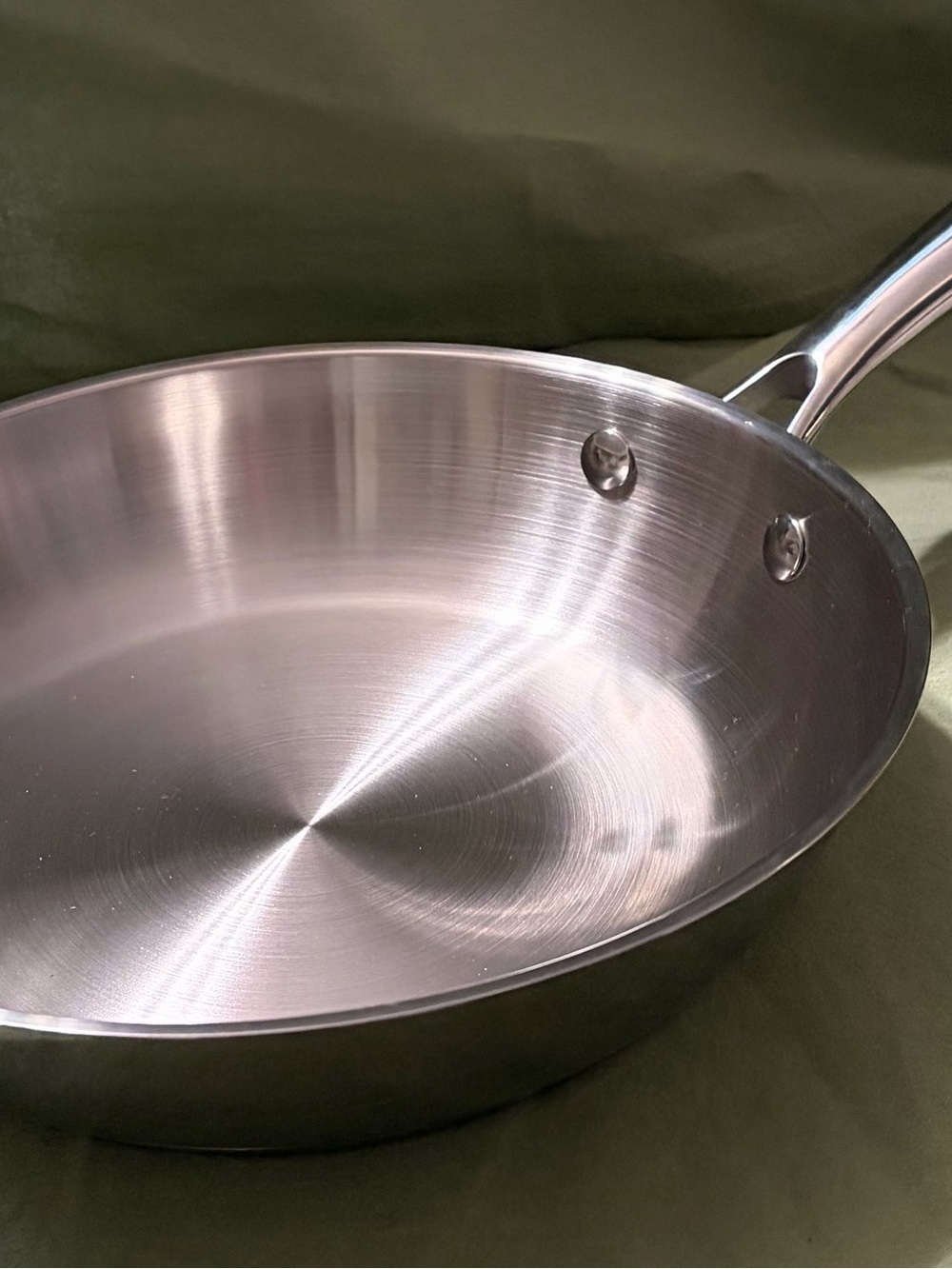 Source Unknown Stainless Steel Frying Pan - Silver
